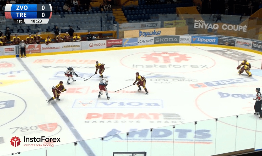 InstaForex le sponsor principal du club de hockey Zvolen!